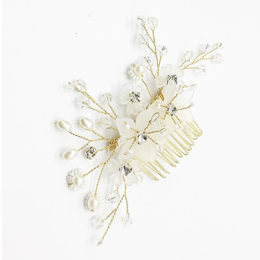 pieptene de păr de mireasă de cristal pentru nuntă, cu strasuri, agrafă de păr de mireasă strălucitoare, accesorii de păr bijuterie pentru femei și fete (argintiu) 2025 - $11.49 –P12