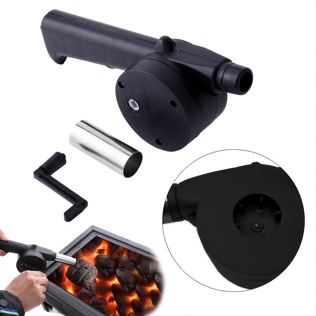 BBQ Fan, Air Blower, Fast Fire Starter, Portable Manual Hand Crank Bellows For Outdoor Picnic Camping Cooking, Barbecue Charcoal Grills Accessories 2025 - $8.99 –P5