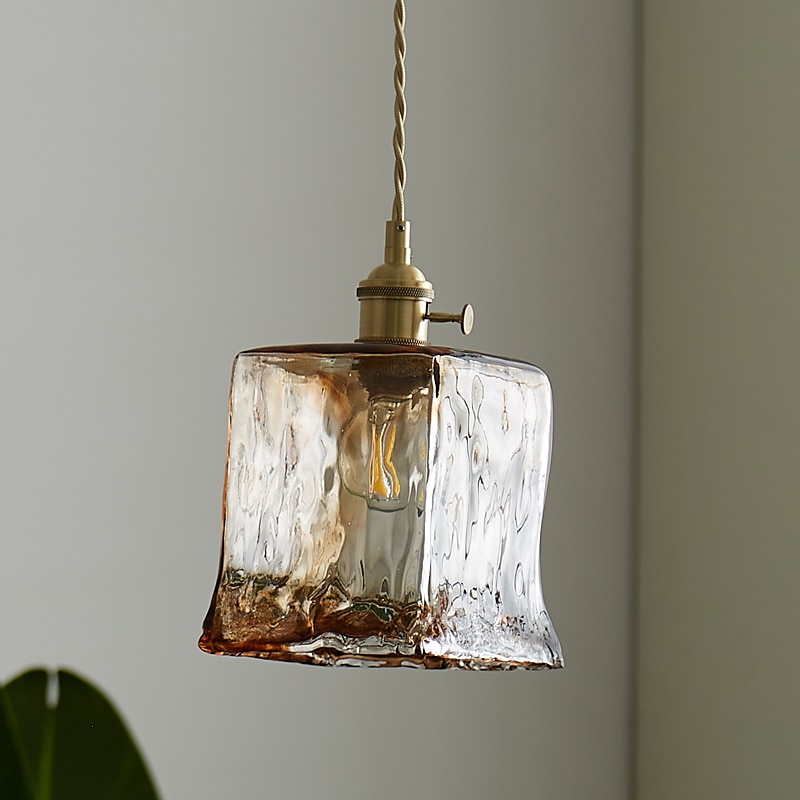 LED Pendant Light Mini Glass Copper Pendant Ceiling Hanging Light with Glass Shade Clear Glass Pendant Lighting for Bedroom Living Dining Room Kitchen 2025 - $148.99 –P9