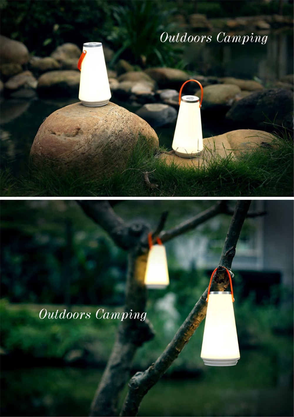 LED Camping Lights Portable LED Lantern Hanging Tent Lamp USB Touch Switch Rechargeable Night Light for Bedroom Living Room Camping light 2025 - $21.99 –P9
