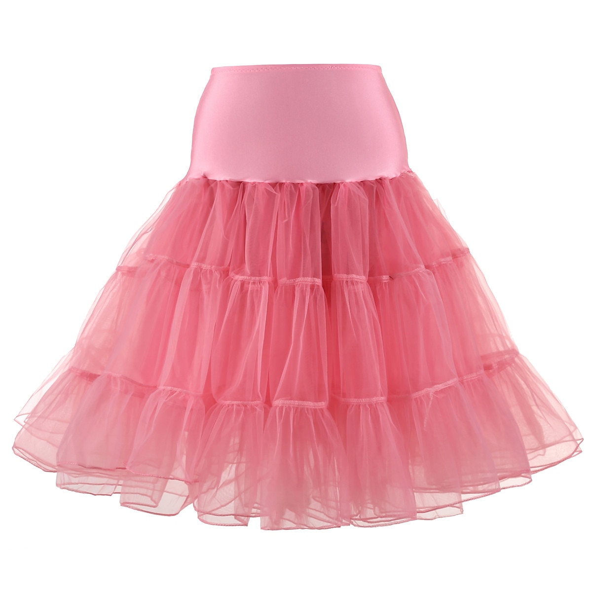Sottoveste da principessa anni '50, gonna a cerchio, tutù sotto la gonna, crinolina, gonna in tulle, costume da donna, vintage, cosplay, festa/serata, ballo di fine anno, gonna corta/minigonna del 2025 a $20.99 –P14