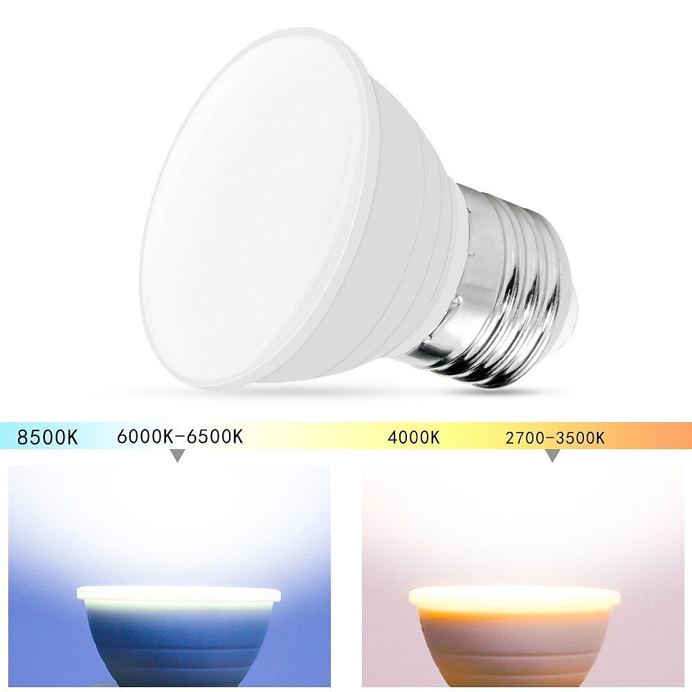 LED Light Cup RGB Remote Control 16-Color Magic Spot Light GU10 Interior Decoration Light E27 Bar Festival Atmosphere 2025 - $13.99 –P7