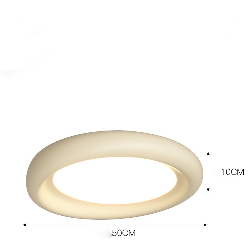 led kattovalaisin uppoasennettava kattovalaisin 50cm hartsi led kattovalaisin moderni pyöreä kattovalaisin olohuoneen käytävään 2026 - MXN $8599.43 –P5
