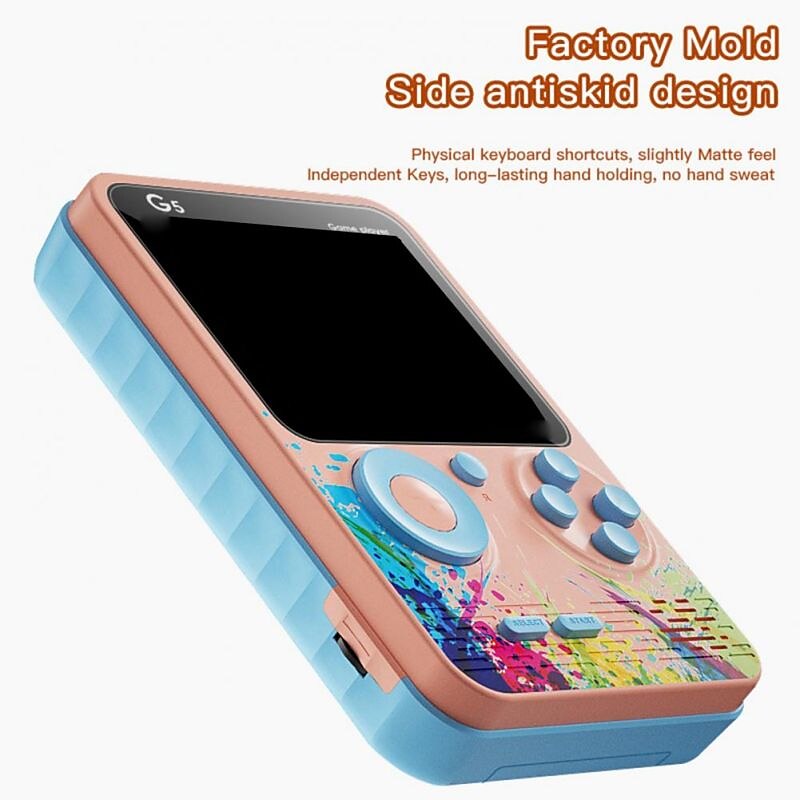 G5 Game Console 500-Games Classic Game Device Ergonomic 3.0'' Screen Handheld Gaming Player for Kids Gift Video Game Console, Christmas Birthday Gift 2025 - $29.99 –P10