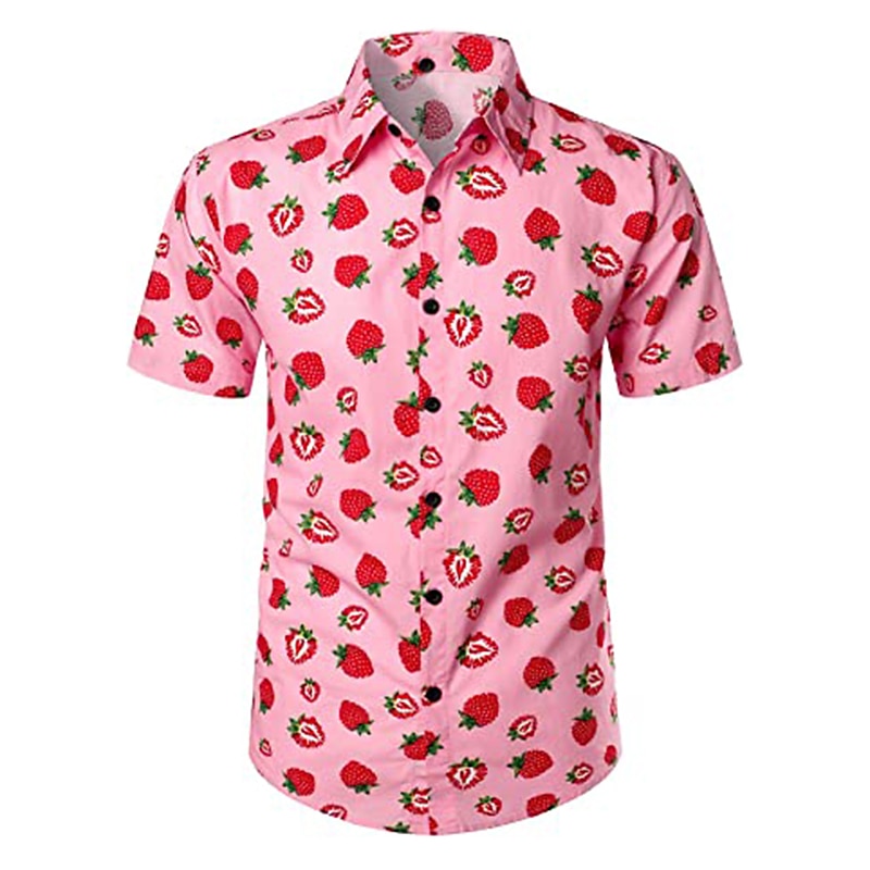 Per uomo A foglia Frutta Banana Camicia Camicia hawaiana Camicia Aloha Maniche corte Camicia Collo ripiegabile Tropicale Di tendenza Hawaiano Strada Informale Hawaiano Nero Bianco Giallo S M L del 2025 a $24.99 –P8
