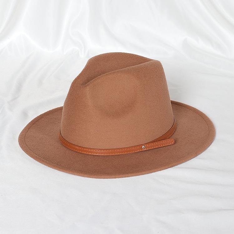 Chapéus Lã / Acrílico Chapéu Fedora Formal Casamento coquetel Royal Astcot Simples Clássico Com Cor Pura Capacete Chapéu de 2025 por $16.99 –P4
