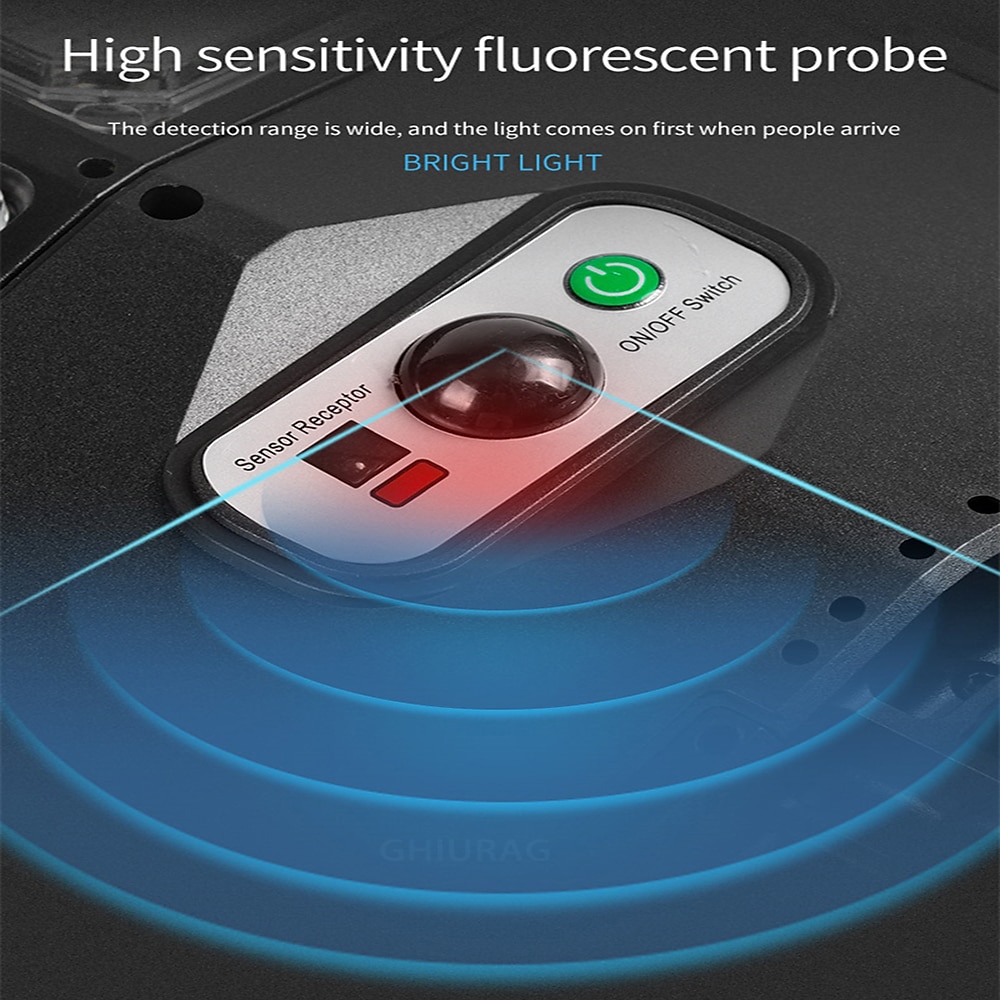 Solar Street Lights Outdoor Waterproof  High Brightness Dusk to Dawn LED Lamp with Motion Sensor Remote Control for Garden Patio Porch Garage 2025 - $41.99 –P15
