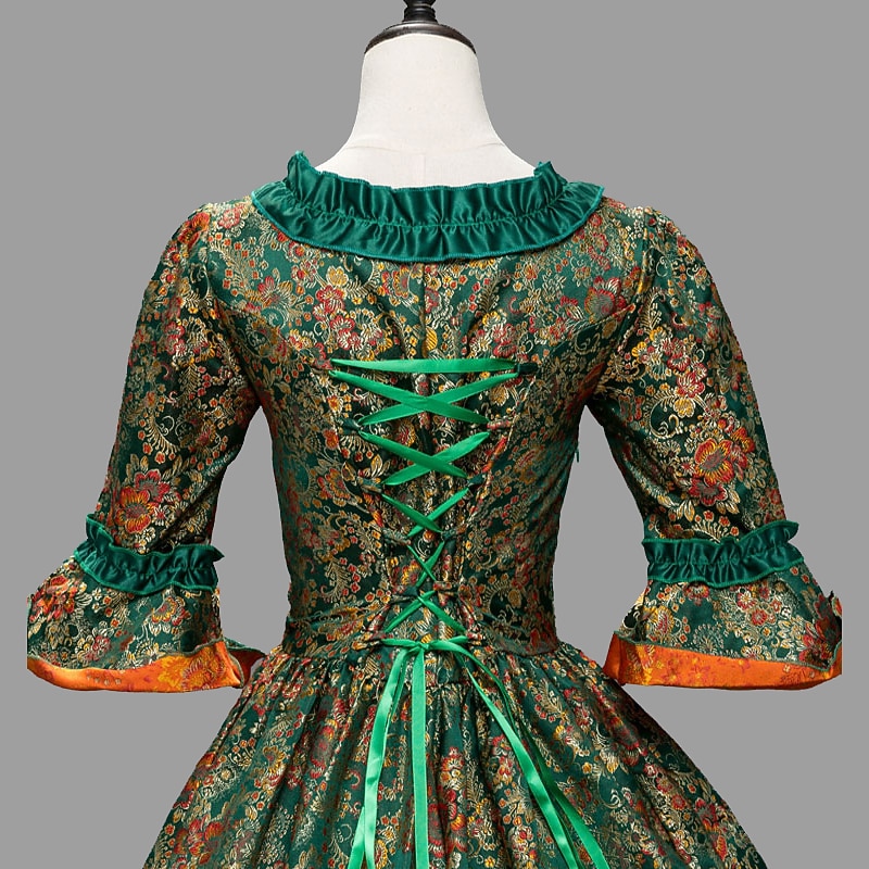 Rococo Victorian Vintage Dress Ball Gown Prom Dress Maria Antonietta Fancy Dress Women's Royal Masquerade Carnival Party Halloween Adults' Dress 2026 - $130.99 –P3