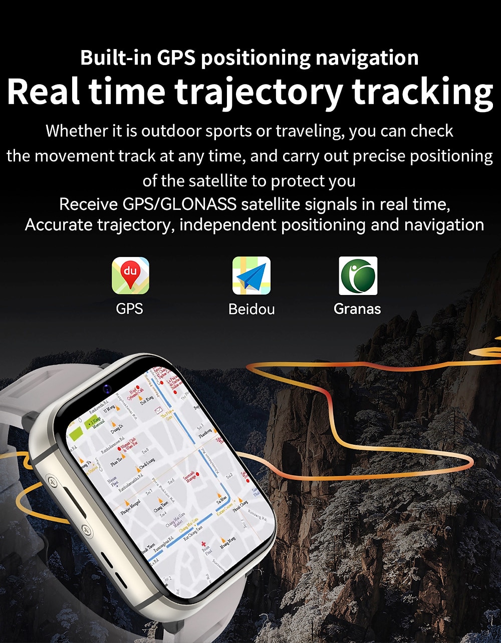 696 PG668 Smart Watch 2.08 inch 4G LTE Cellular Smartwatch Phone Bluetooth 4G Pedometer Activity Tracker Heart Rate Monitor Compatible with Android iOS Women Men GPS Hands-Free Calls Media Control IP 2025 - $227.59 –P12