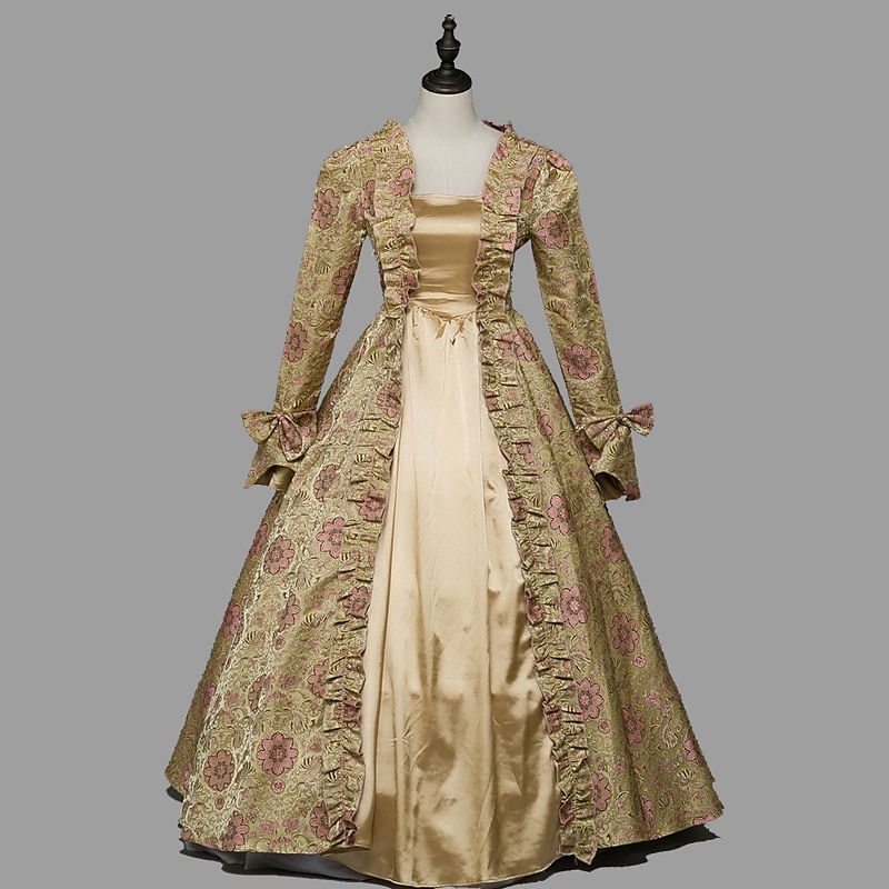 Rococo Victorian Vintage Dress Ball Gown Prom Dress Maria Antonietta Fancy Dress Women's Royal Masquerade Carnival Party Halloween Adults' Dress 2026 - $130.99 –P10