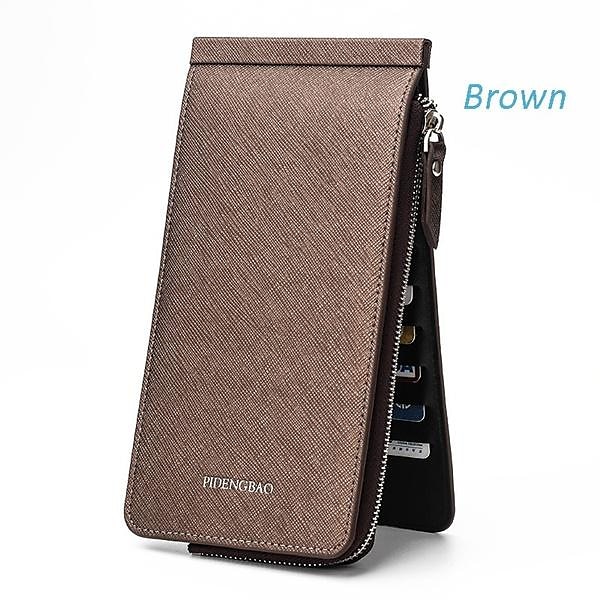 RFID Blokkerende Bifold Multi Kaart Case Portemonnee Met Ritszak Mannen/Vrouwen Kaartenhouder Portemonnee 2025 - $20.99 –P8