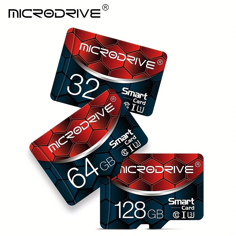 Memory Card Class 10 High Speed 128GB 64GB 32GB 16GB SD U3 TF Memory Card Flash Micro Tf SD Card Storage Expansion SD Adapter for Smart Phone DVR 2025 - $14.99 –P10