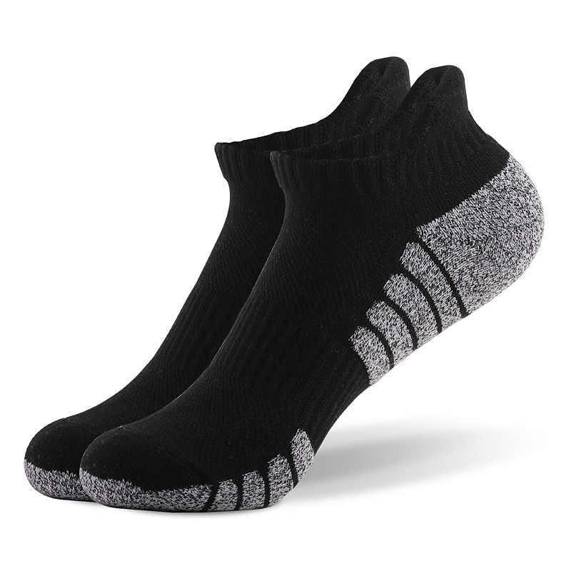 Per uomo 2 coppie Calzini Sopra la caviglia Sportivi Sotto la caviglia Nero Bianco Colore Color Block Esterno Da tutti i giorni Da mare Medio spessore Primavera estate Di tendenza Sport del 2025 a $14.99 –P1