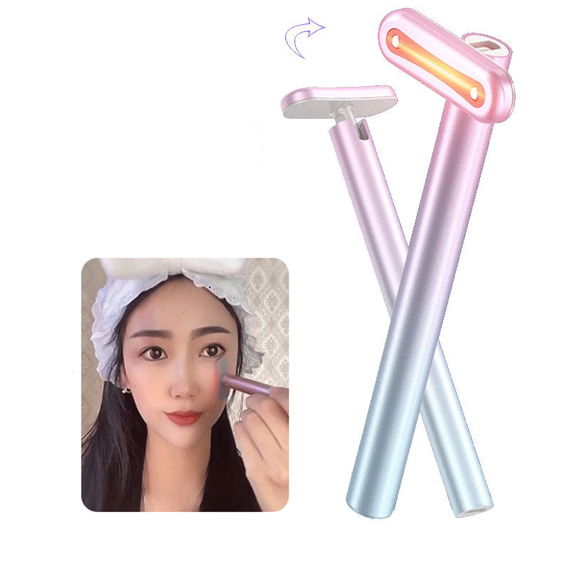 LED-Rotlichttherapie Gesicht Auge dunkle Flecken Hyperpigmentierung Mini-Mikrostrom kleiner Zauberstab elektrisches Gesichtsmassagegerät Anti-Aging straffendes Schönheitswerkzeug 2025 - $40.99 –P1