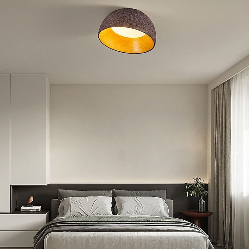 led taklys dimbar innfelt taklampe 35cm harpiks led taklampe moderne rund taklampe taklampe for stue korridor 2025 - $345.49 –P8
