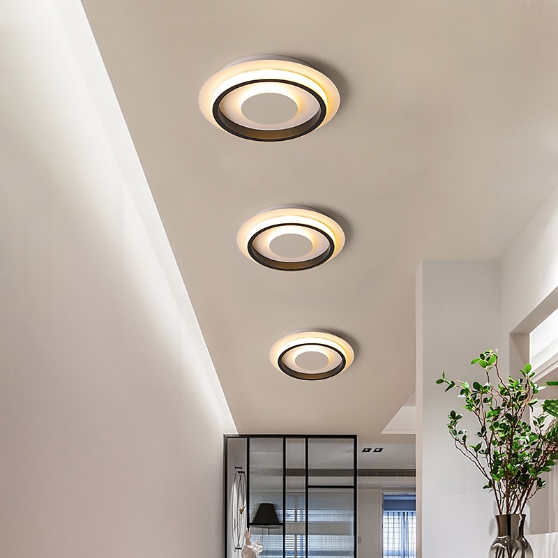 led taklampe aluminiumslegering innfelt taklampe 25cm taklampe for stuegang gang 2025 - $71.99 –P2