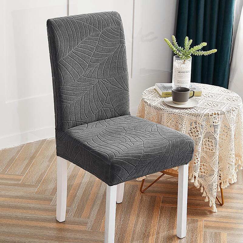 Capa de cadeira de jantar repelente de água capa elástica para assento de cadeira elastano com protetor elástico inferior para sala de jantar cerimônia de casamento durável lavável de 2025 por $12.49 –P11