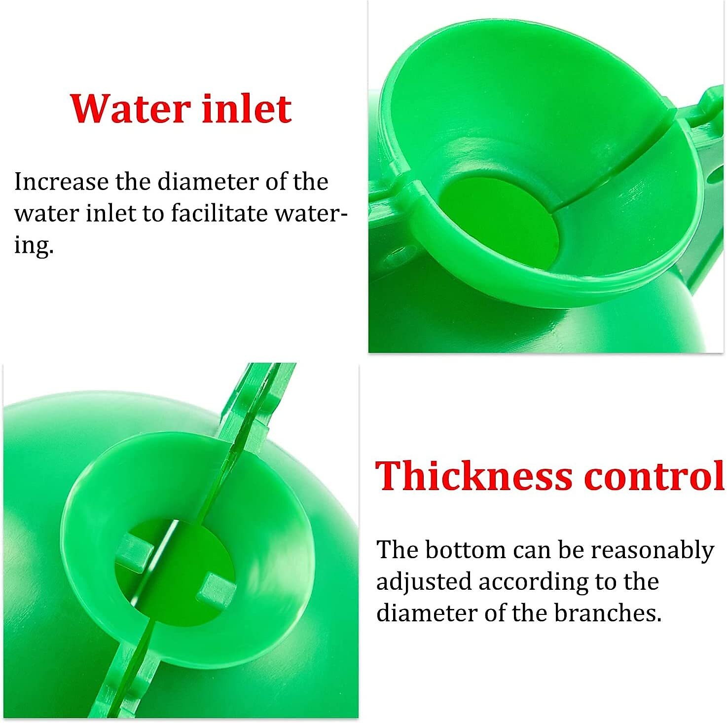 5pcs Reusable Plant Rooting Device Plant Rooting Grow Box High Pressure Propagation Ball Grafting Device Botany Root Controller Garden Plant Rooter Box For Rose Tree Fruit Bush Magnolia 2025 - $6.99 –P6