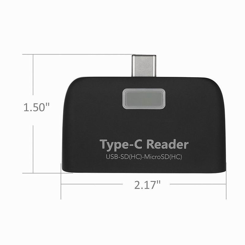 Card Reader Multifunctional Smart 4 In 1 Laptop PC Durable Phone TF Micro SD With Micro USB Charge Port USB 3.1 Universal Type C Adapter OTG Card Reader 2025 - $11.99 –P7