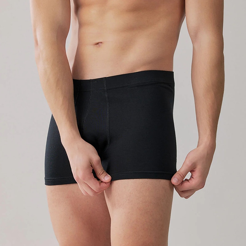 Per uomo Confezione da 6 Slip boxer Biancheria intima Boxer Cotone Traspirante Liscio Multicolore del 2025 a $23.99 –P9