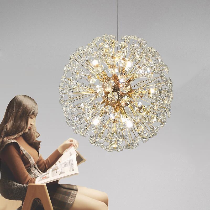 9-Light 50 cm Σχεδιασμός σφαίρας Σχεδίαση φανάρι Πολυέλαιοι Μέταλλο Καλλιτεχνικό στυλ Μοντέρνο Στυλ Κομψό Γαλβανισμένο Καλλιτεχνικό Μοντέρνα 85-265 V 2025 - $498.79 –P3