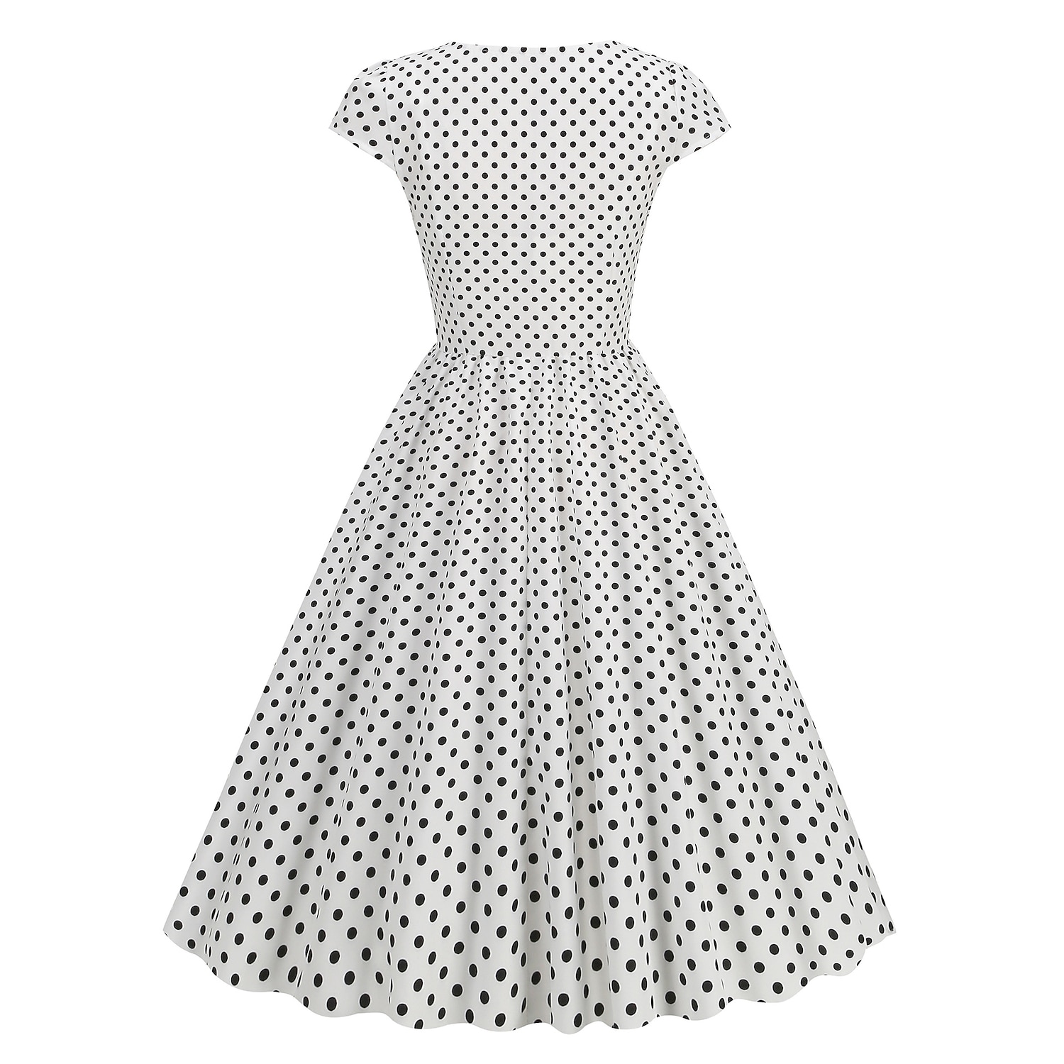 1950s Retro Vintage Rockabilly Swing Dress Flare Dress Polka dots Fancy  Dress Women's Carnival Masquerade Casual Daily Bachelorette Party Adults'  Dress Homecoming Dresses 2026 - AU $31.39