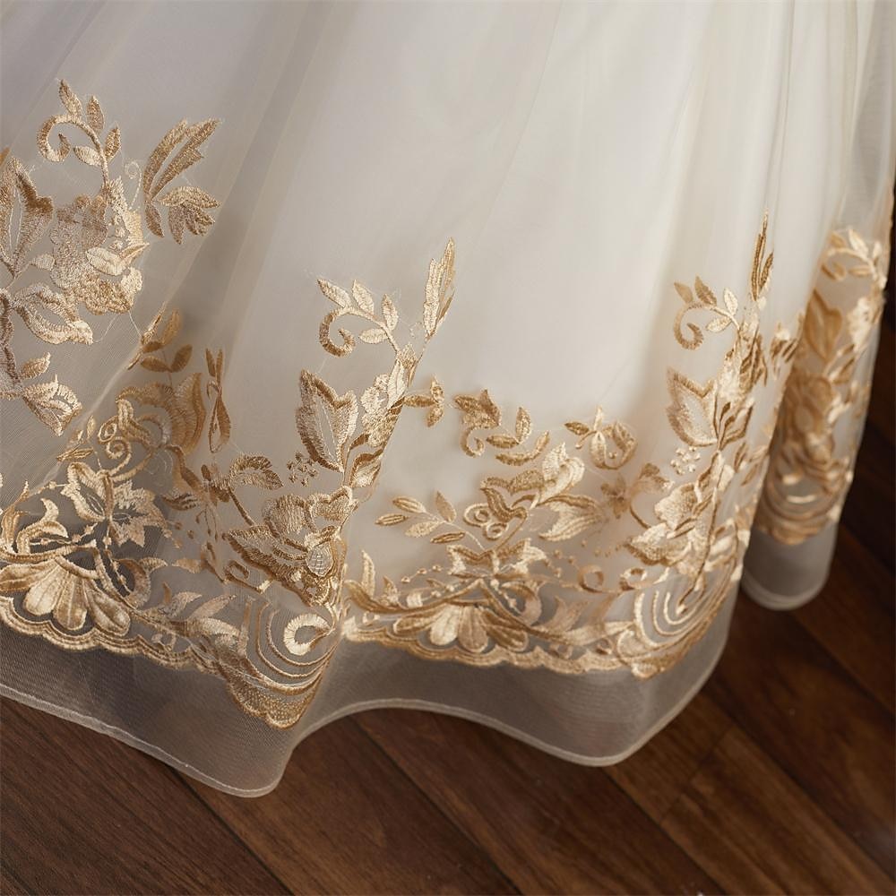 kinderkleidung Mädchen Blumenmädchen Kleid Kleid Blumen Einfarbig Ärmellos Hochzeit Party Geburtstag Spitze Rüschen Gitter Kuschelig Prinzessin Polyester Maxi A Linie Kleid Tüll-Kleid Sommer Herbst 2025 - $91.99 –P7