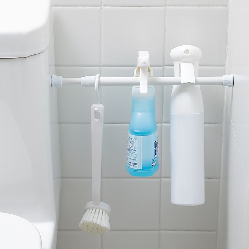 asta per tende a tensione bianca aste a molla asta per tende espandibile regolabile, per bagno, cucina, finestra, armadio, armadio, libreria progetti fai da te del 2025 a $10.49 –P4
