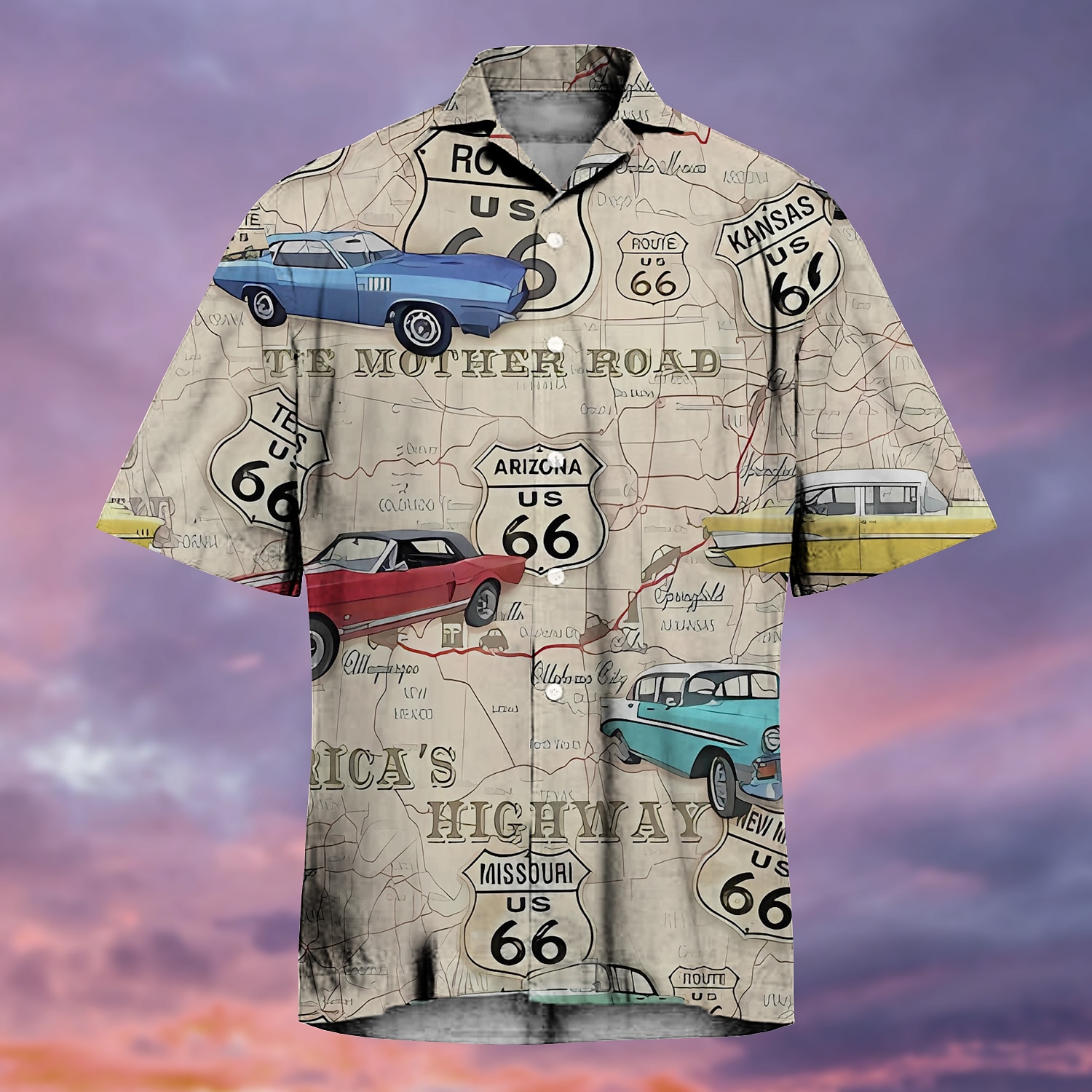 Voor heren Automatisch Overhemd Hawaiiaans overhemd Aloha-shirt Korte Mouw Overhemd Strijkijzer Tropisch Modieus Streetwear Straat Casual Dagelijks Geel Blozend Roze Rood S M L 2025 - $24.99 –P7