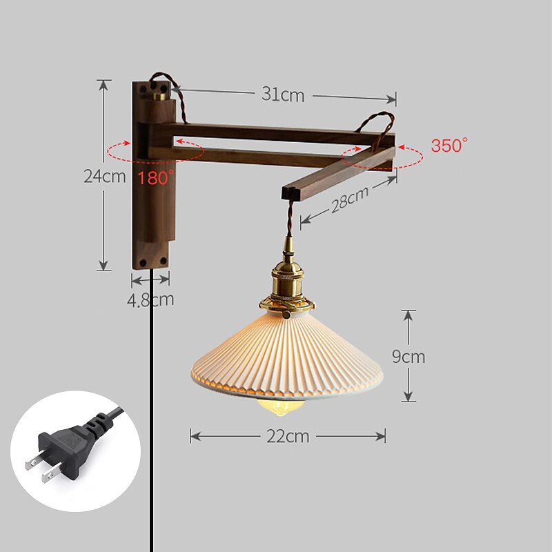 lampara de pared Lámpara Led de pared Estilo nórdico para