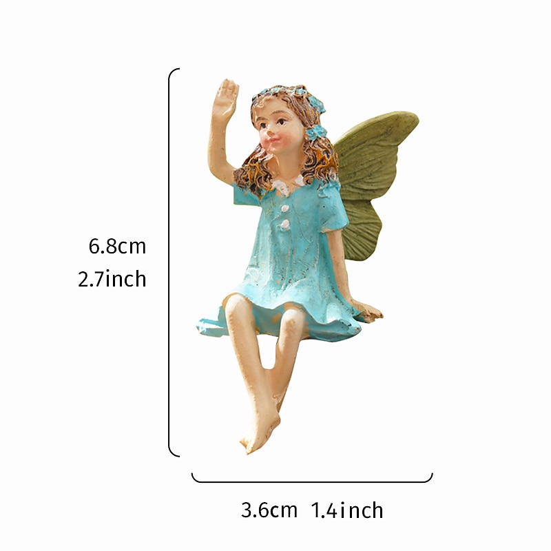 2 pièces papillon fée pot de fleur paysage décoratif accessoires décoratifs de 2025 ? $14.49 –P2