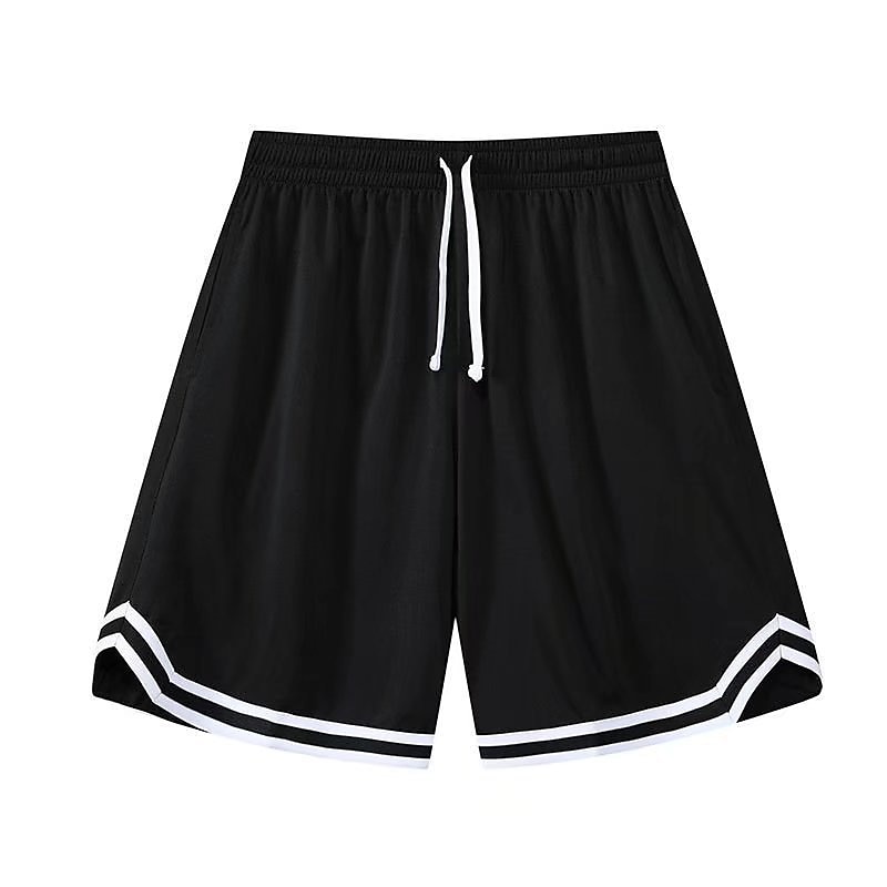 Ανδρικά Active Shorts Σορτς μπάσκετ Casual σορτς Τσέπη Κορδόνι Ελαστική μέση Σκέτο Άνεση Moale Causal Καθημερινά Αργίες Αθλήματα Μοντέρνα Μαύρο Λευκό 2026 - $6.49 –P7