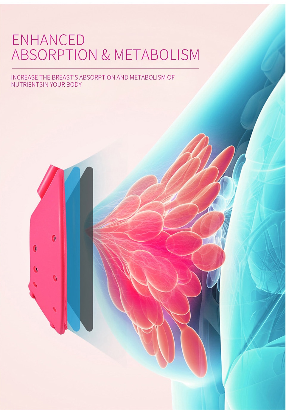 Electric Breast Pulse Massager Health Care Breast Enlargement Electric Massager Enhancer Enlarger Massage Muscle Stimulator Massager Valentine's Day Gift 2026 - $23.99 –P5