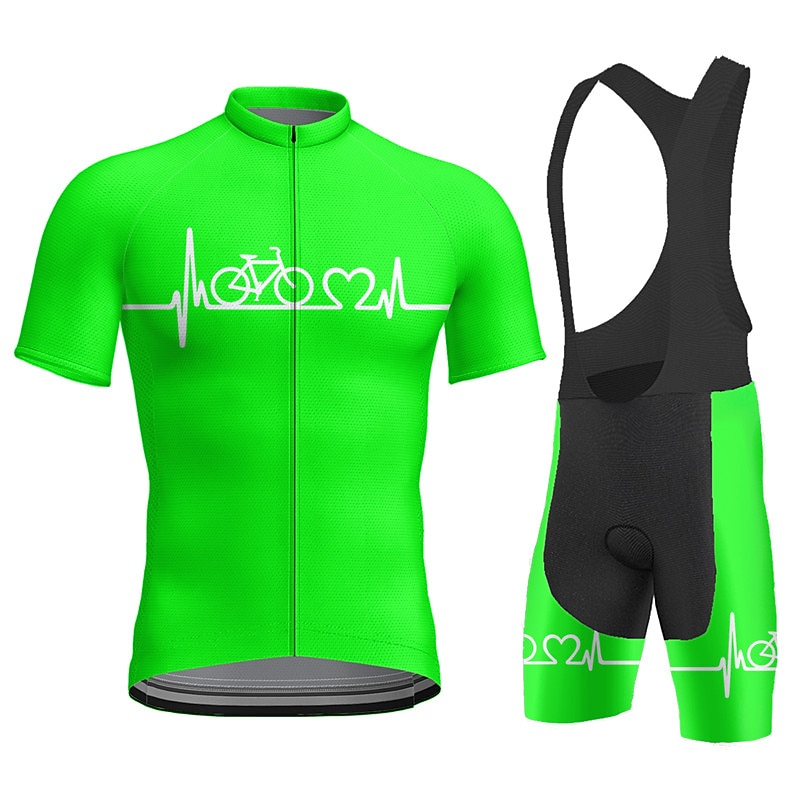 Men's Cycling Jersey with Bib Shorts Short Sleeve Mountain Bike MTB Road Bike Cycling Blue Red Orange Bike 3D Pad Quick Dry Breathable Spandex Sports Clothing Apparel 2025 - $45.99 –P17