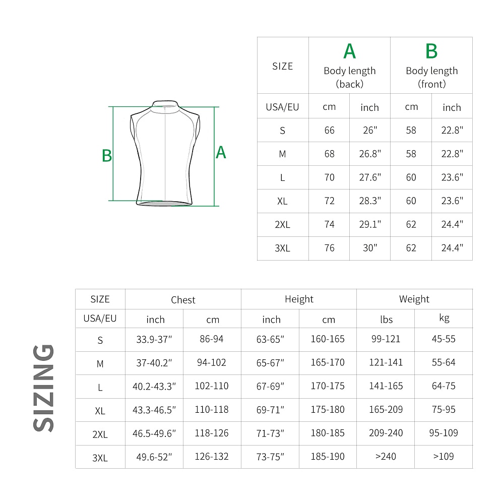 wosawecycling windjack casual ademend vest jas meerkleurig lente zomer tanktop jack 2026 - $34.99 –P1