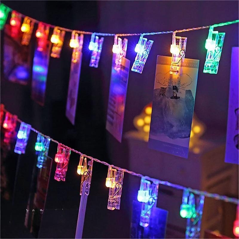 Lampki świetlne LED Oświetlenie Fotograficzne USB LED Bajkowe Lampki Zasilane Baterią Girlanda do Sypialni Domu na Imprezę Ślubną Dekoracja 2026 - $15.49 –P3