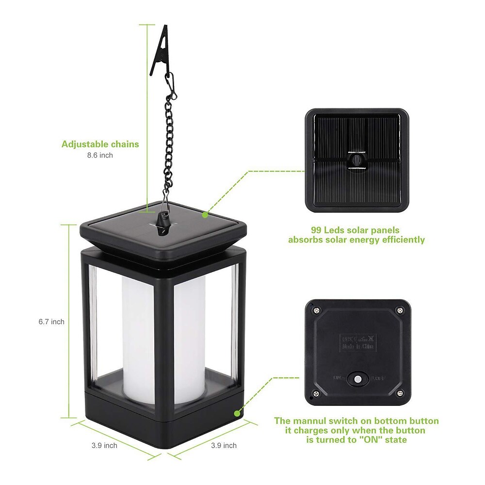 Waterproof Solar Garden Light Flame Torch Flickering Lamp Outdoor Lantern Landscape Yard Path Decorate Atmosphere Lighting 2026 - $31.99 –P14