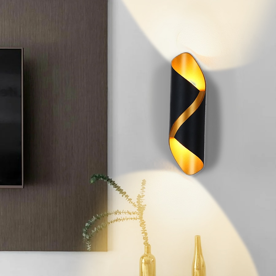 مصباح حائط LED خارجي 10 وات 800 لومن ألومنيوم خارجي IP65 مقاوم للماء مصباح غسالة حائط الحديقة ، شمعدان حائط ديكور للشرفة ac85-265v 3000k 6000k أسود / أبيض 2025 - $49.99 –P11