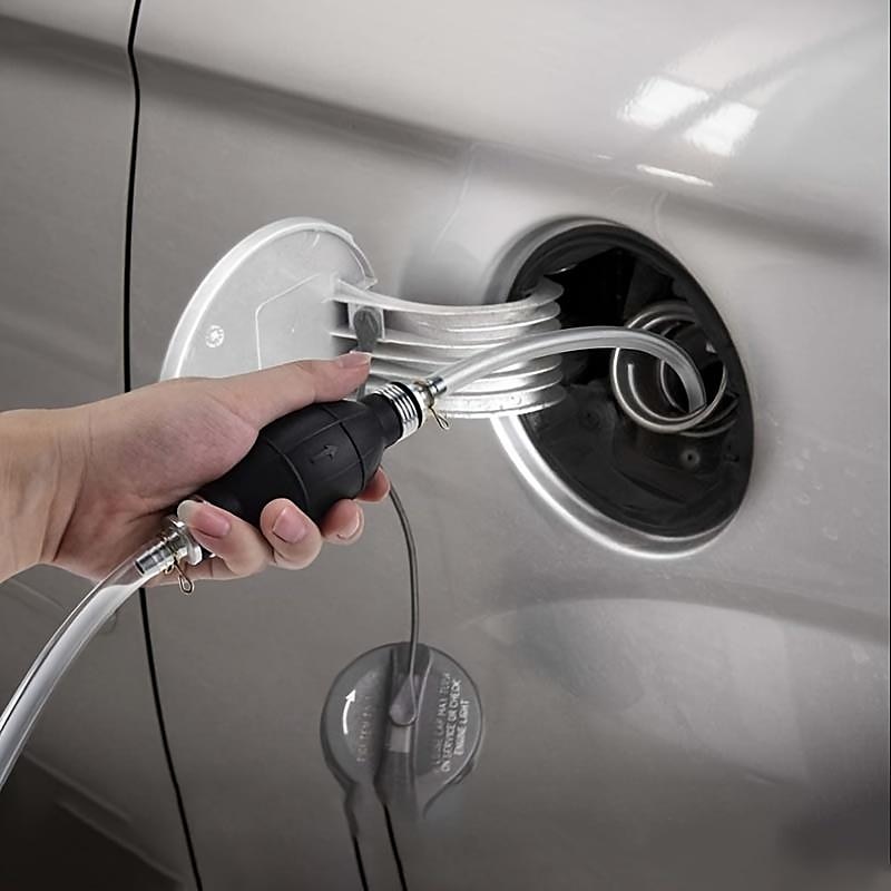 Siphon Pump, Portable High Flow Siphon Hand Pump For Gas Gasoline Petrol Diesel Oil Liquid Water Fish Tank With 2 Durable PVC Hoses 2025 - $12.99 –P3