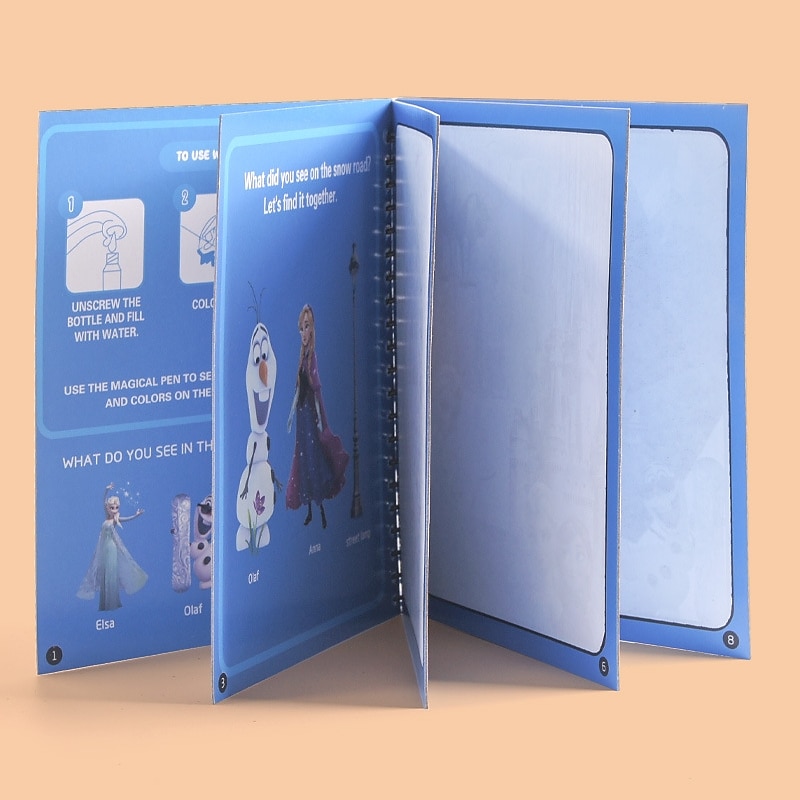 1 סט ילדים ציור צעצועי ציור לשימוש חוזר ספר צביעה קסם ספר ציור מים חושי צעצועי חינוך מוקדם לילדים 2025 - $7.99 –P6
