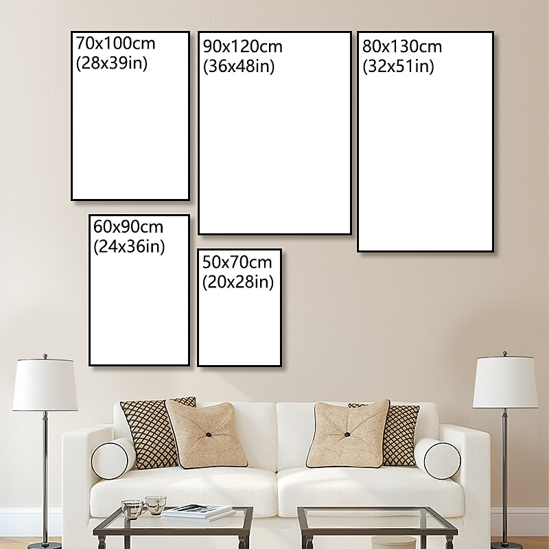 Large Oil Painting 100% Handmade Hand Painted Wall Art On Canvas Grey Modern Abstract Classic Home Decoration Decor Rolled Canvas No Frame Unstretched 2025 - $65.99 –P1