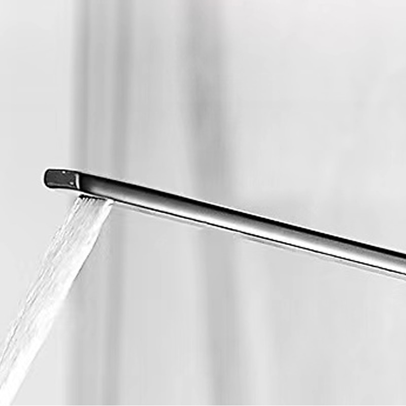 Rubinetto miscelatore lavabo a cascata, rubinetti lavabo lavabo monocomando lavabo monocomando con tubo caldo e freddo, monoblocco vaso acqua rubinetto in ottone montato a ponte del 2025 a $89.99 –P8