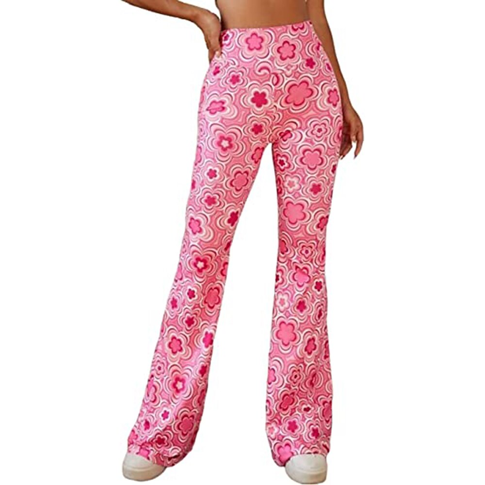 Retro Vintage Boho 1970s Trousers Bell Bottom Pants Wide Leg Pants Hippie Fancy Dress Women's Pride Parade Pride Month Adults' Pants 2026 - $21.99 –P7