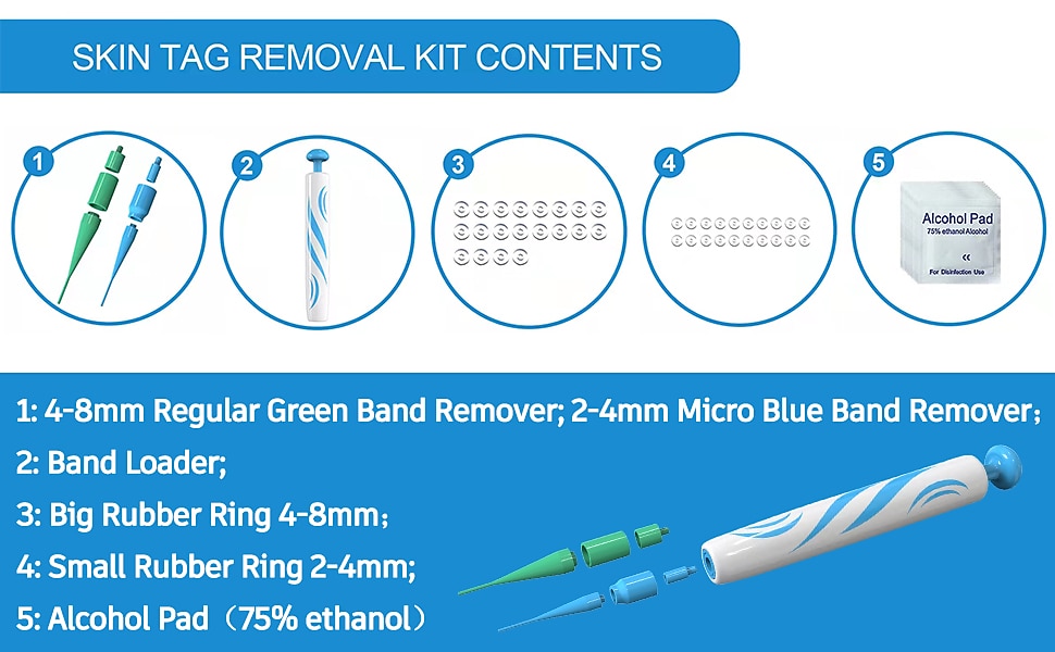 2 IN 1 Auto Micro Skin Tag Remover Device Standard And Micro Skin Tag Removal Kit Adult Mole Wart Remover Original Face Care Beauty Tool 2024 - $25.99 –P6