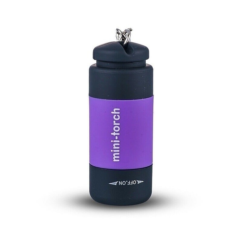 1PC Waterproof Mini Keychain Pocket Torch USB Rechargeable LED Flashlight Lamp Outdoor Sports Interior Design 2025 - $6.99 –P16