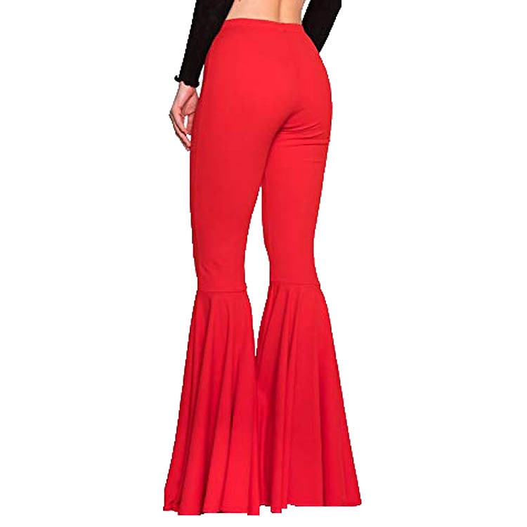 Anni '70 Disco Y2K Pantaloni a zampa d'elefante Bambola Per donna Giorno dei Re Casual Quotidiano Parata dell'Orgoglio Mese dell'orgoglio Adulti Pantaloni Tutte le stagioni del 2025 a $20.99 –P10