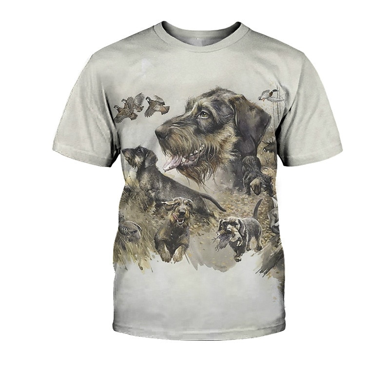 Con animale Cane Bassotto Maglietta Manga 3D Grafica Per Da coppia Per uomo Per donna Per adulto Mascherata Stampa 3D Casual / quotidiano del 2025 a $16.49 –P3