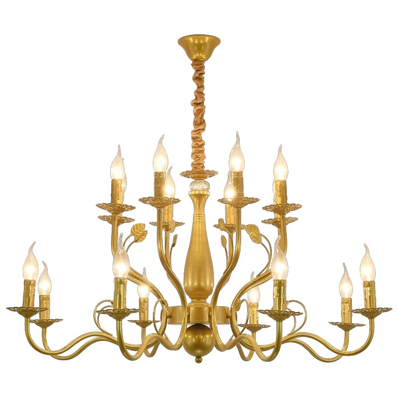 lampada a sospensione a led 6/12/16 luci lampada a sospensione fattoria rustico industriale ferro candela plafoniera per sala da pranzo apparecchio di illuminazione candela appesa lampada a del 2025 a $326.79 –P9