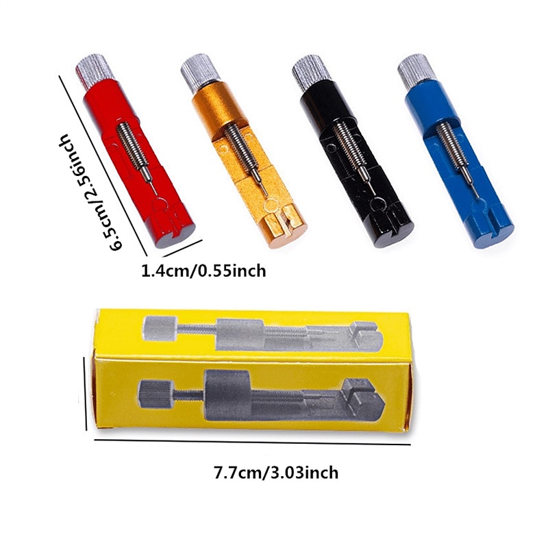 Watch Repair Tool Watch Band Link Pin Adjustable Remover All-metal Strap Link Remover 3 Pins Repair Tool For DIY 2025 - $12.99 –P4