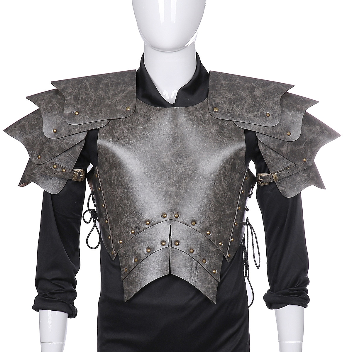 Retro / vintage Punk & goottilainen Keskiaika Cosplay-Asut Aseet ja haarniskat Chemise Ritari Viikinki Outlander Kelttiläinen ritari Kilpityttö Yhtenäinen Naamiaispuku Miesten Viikinki Suoritus 2026 - $52.99 –P1